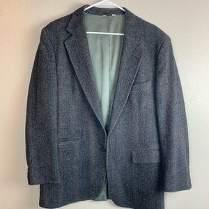 Wynbrooke Wool Herringbone Blazer 42L